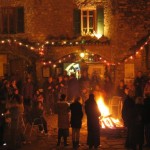 aperitivo intorno al fuoco